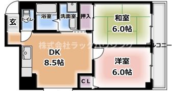 CONFORT SEKIの間取り画像