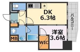 ライフフィールドなにわ本町RUELLEの間取り画像