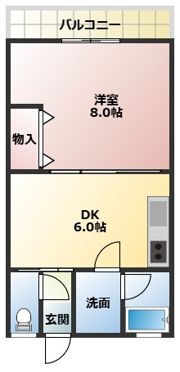クレスト柏の森の間取り画像