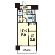 RJRプレシア熊本駅前の間取り画像