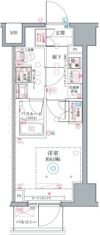 クレヴィスタ阪東橋Ⅱの間取り画像