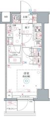 クレヴィスタ阪東橋Ⅱの間取り画像
