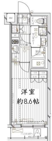 レガリス文京大塚の間取り画像