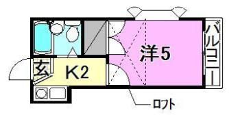 メゾン・ド・エヌワイの間取り画像