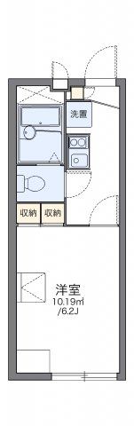 レオパレスシェルターの間取り画像