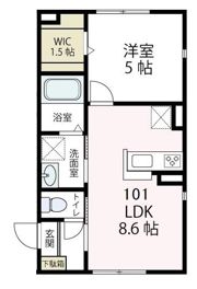 ネストつづきの間取り画像