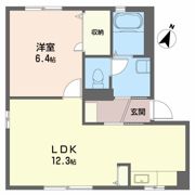 リッシュ良庵 Ⅵの間取り画像