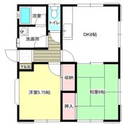 山田ハウスⅡの間取り画像