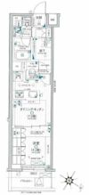 パレステージ西ヶ原の間取り画像