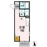 サンモール東陽の間取り画像