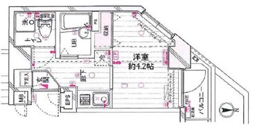 アイディ上野Ⅲの間取り画像