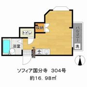 ソフィア国分寺の間取り画像