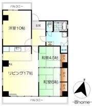 誠和マンションの間取り画像