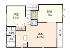 シャーメゾンビートルの間取り画像