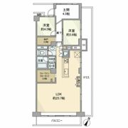 大倉山ハイム弐号棟の間取り画像