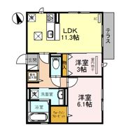 EL・SERENO江坂 WESTの間取り画像