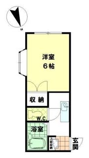 ベルジュネスの間取り画像
