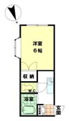 ベルジュネスの間取り画像