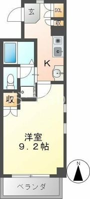 グランドゥール古出来の間取り画像