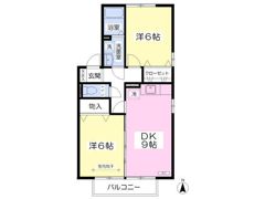 シャリテ藤塚の間取り画像