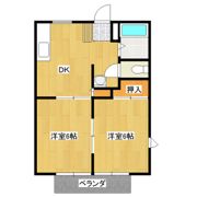 サンライフ安川Aの間取り画像