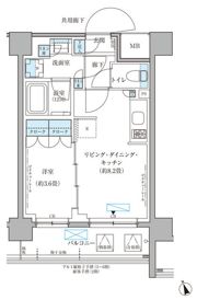 パークアクシス文京本郷の間取り画像