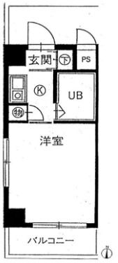 ダイホプラーザ東高円寺の間取り画像