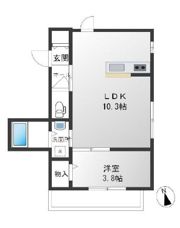 エスポワール上高井戸の間取り画像