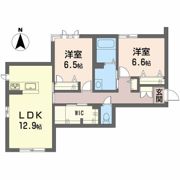 ユキコート椿の間取り画像