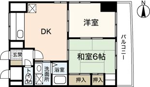 コンフォートNビル3の間取り画像