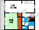 シティパレス西崎PartⅡA棟の間取り画像