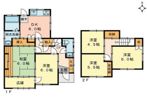 伊島町2丁目18-27一戸建ての間取り画像