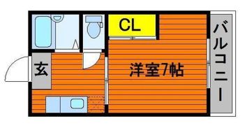 メゾンミヤモトの間取り画像