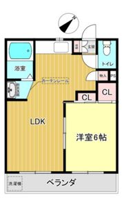 クイーンヤード長束の間取り画像
