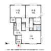 サンガーデン幸ⅡA棟の間取り画像