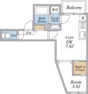 Hana Terrace Minowaの間取り画像