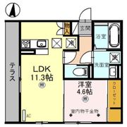 D-ROOM羅漢町の間取り画像