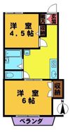 サンディール関町南の間取り画像