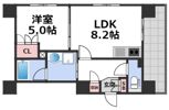 エル・セレーノ上本町レジデンスの間取り画像