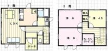 桂川戸建の間取り画像