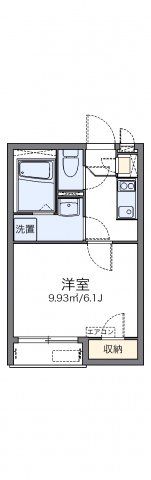 レオネクストフレグランスの間取り画像