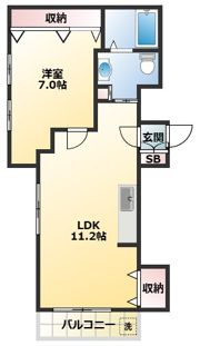 豊島が丘ハウスの間取り画像