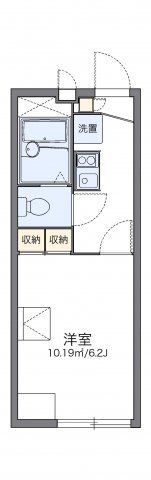 レオパレスハルカの間取り画像