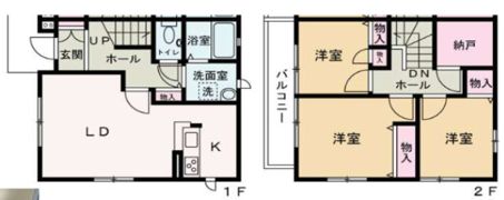 フォーチューンの間取り画像