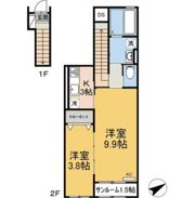 メゾンドリヴァージュA棟の間取り画像