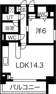 レガーロ茶屋ヶ坂の間取り画像