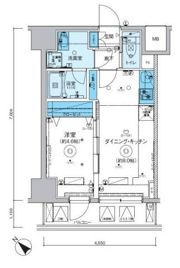 リヴシティ横濱関内弐番館の間取り画像
