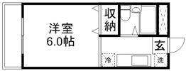 グリーンハイツの間取り画像