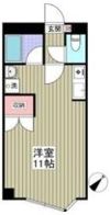 キュウブEX北代田の間取り画像