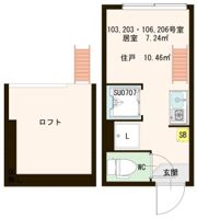 リヴィエール中野の間取り画像